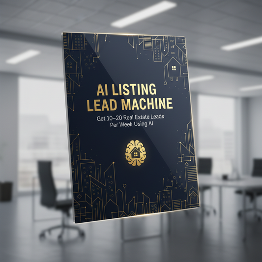AI Listing Lead Machine PDF mockup